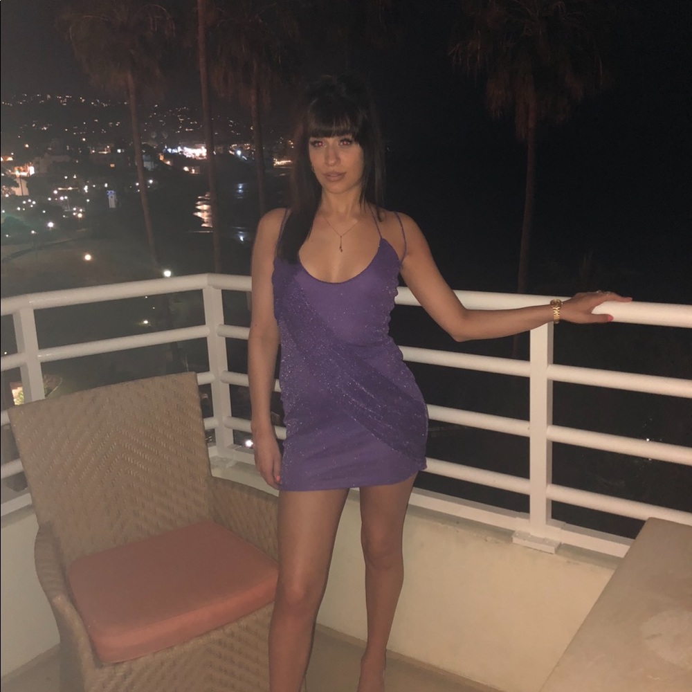 Purple dress